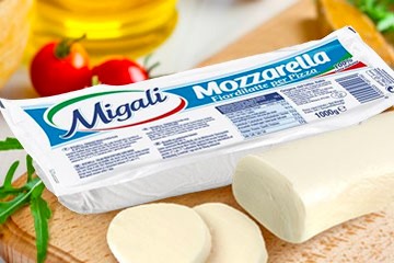 mozzarella filone migali latte italiano
