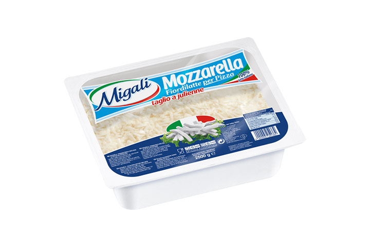 Migali mozzarella julienne